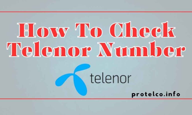 How To Check Telenor SIM Number | Top 4 Best Methods in 2026 